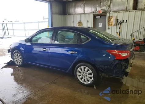 2016 Nissan Sentra S z USA, uszkodzony, nr VIN 3N1AB7AP2GY217913